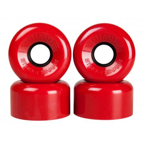 Sims Quad Wheels Street Snakes 78a (pk of 4) - Red £24.99
